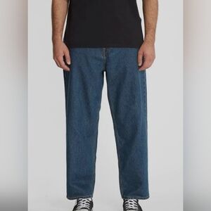 VOLCOM BLUE BILLOW TAPERED JEANS SIZE 28